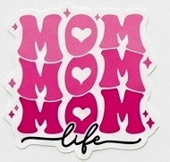 UV DTF Photo Keychain for Mom