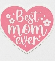 UV DTF Photo Keychain for Mom