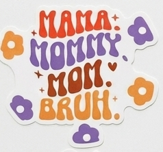 UV DTF Photo Keychain for Mom