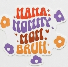UV DTF Photo Keychain for Mom
