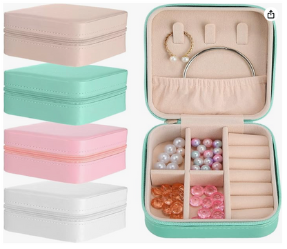 Personalized Pearl Initial Jewelry Box
